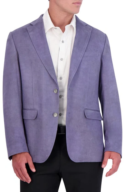 Robert Graham Lubrano Tailored Fit Printed Blazer In Plum