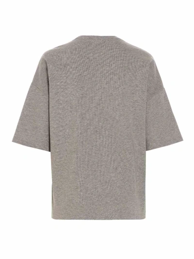 Shop Valentino Maison De Couture T-shirt Gray