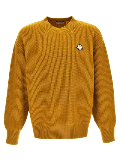 Shop Moncler Genius X Palm Angels Sweater Sweater, Cardigans Yellow