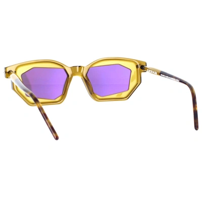 Shop Kuboraum Sunglasses In Brown