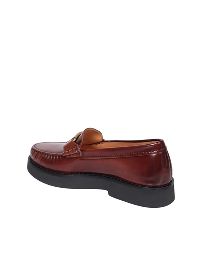 Shop Tod's Flats In Brown