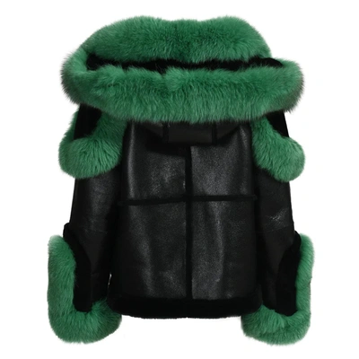 Wanan Touch Sofy Jacket In Black Leather