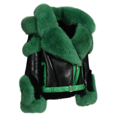 Wanan Touch Sofy Jacket In Black Leather