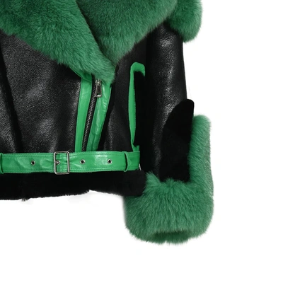 Wanan Touch Sofy Jacket In Black Leather