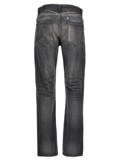 Shop Givenchy Straight Fit Jeans Gray