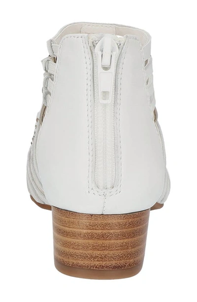Shop Bella Vita Holden Sandal In White Leather