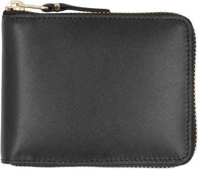 Shop Comme Des Garçons Leather Wallet In Black