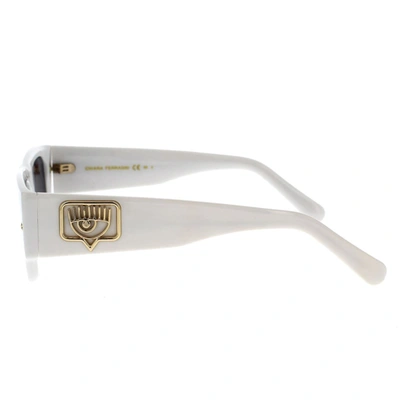 Shop Chiara Ferragni Sunglasses In White
