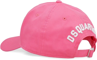 Shop Dsquared2 Icon Baseball Cap In Pink