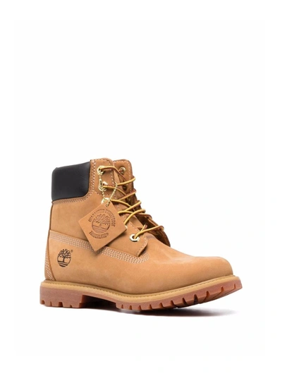 Shop Timberland 6" Premium Boots In Brown