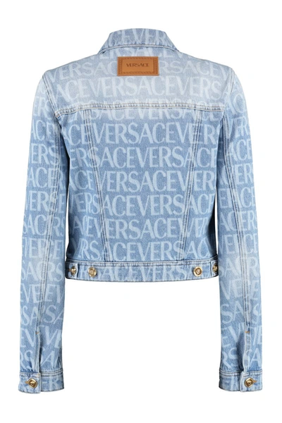 Shop Versace Denim Jacket