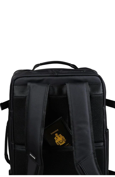 Champs Waterproof Nylon Backpack In Black