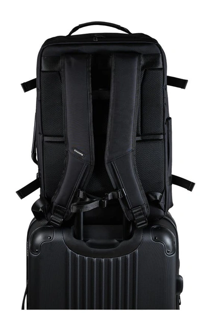 Shop Champs Waterproof Nylon Backpack In Black
