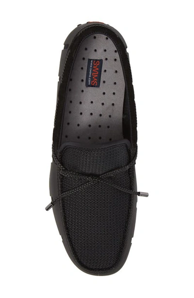 Shop Swims Driving Shoe In Black/ Graphite