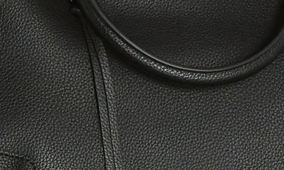 Shop Rebecca Minkoff Regan Leather Satchel In Black
