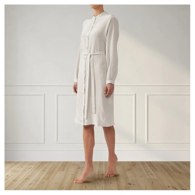 Shop Frette Women's Pristine Nightgown In Grey