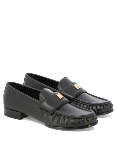 Shop Givenchy "4g" Loafers In Black