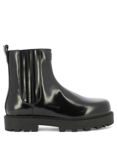 Shop Givenchy "show" Chelsea Ankle Boots In Black