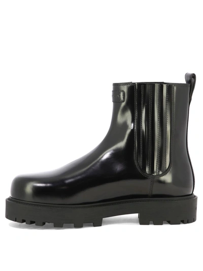 Shop Givenchy "show" Chelsea Ankle Boots In Black