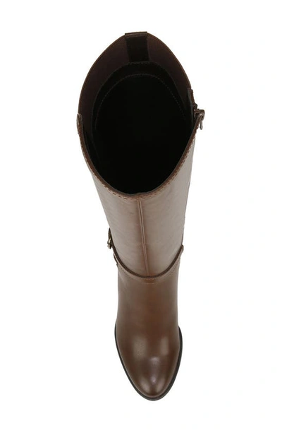 Soul Naturalizer Uptown Knee High Boot In Dark Brown Faux Leather