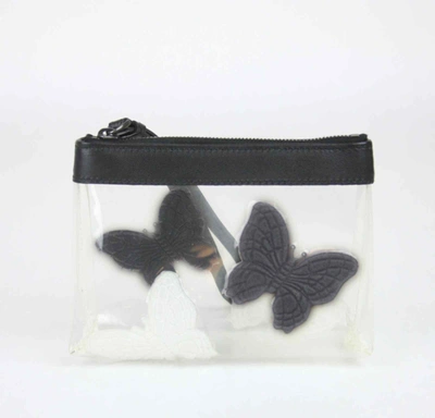 Shop Bottega Veneta Women's Transparent Wristlet Clutch Bag Butterfly