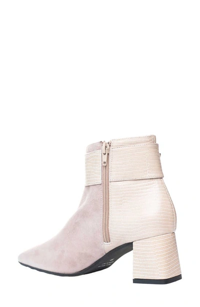 Ron White Lana Buckle Bootie In Lamb