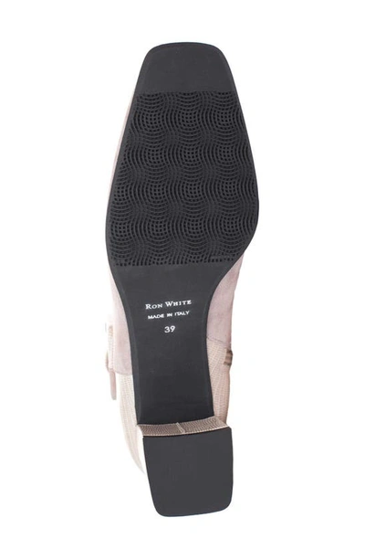 Ron White Lana Buckle Bootie In Lamb