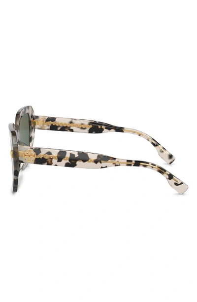 Tory Burch Women's Miller 55mm Oversized Cat-eye Sunglasses In Tortoise