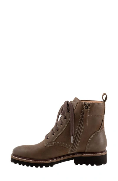 Softwalk Icara Lace-up Boot In Stone