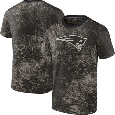 Shop Fanatics Branded Black New England Patriots Shadow T-shirt