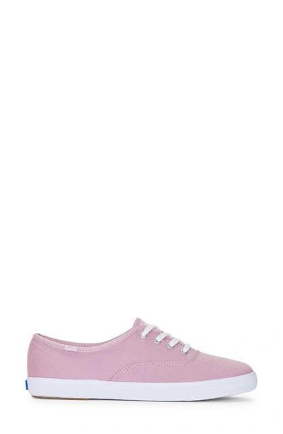 Keds Champion Sneaker In Mauve Canvas