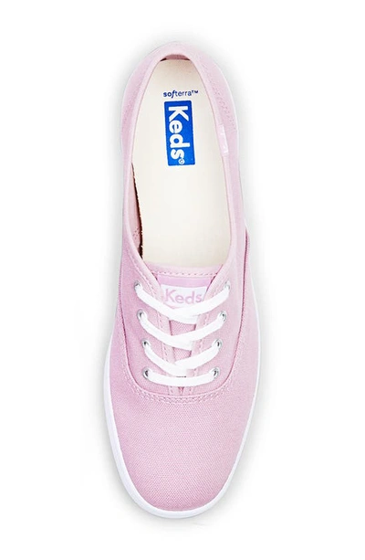 Keds Champion Sneaker In Mauve Canvas