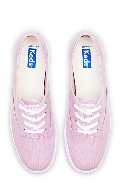Keds Champion Sneaker In Mauve Canvas