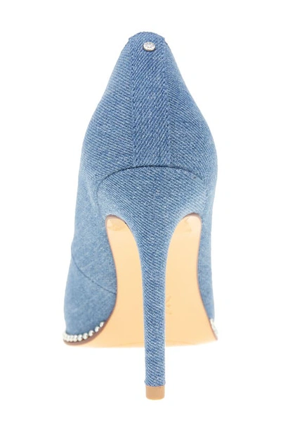 Shop Bcbgeneration Hawti Studded Pump In Denim