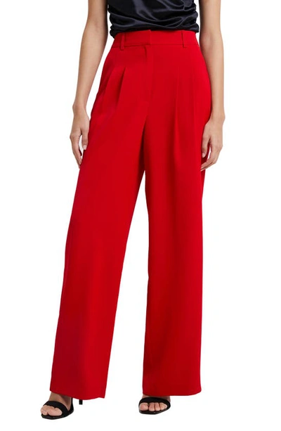 French Connection Harry Suiting Trousers In Royal Scarlet