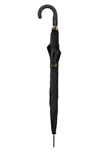 Shop Shedrain Vortex V2 Recycled Stick Umbrella In Black