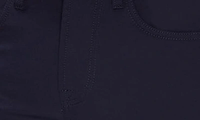 7 For All Mankind Slimmy Tapered Slim Fit Tech Series Pants In Navy