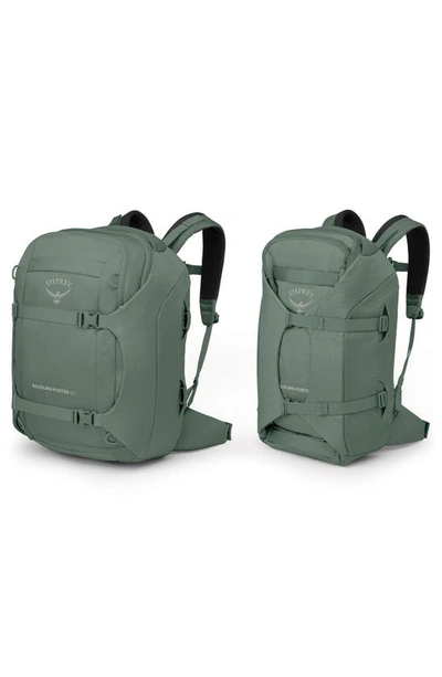 Osprey Sojourn Porter 30-liter Recycled Nylon Travel Pack In Koseret Green