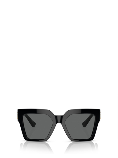 Shop Versace Eyewear Butterfly In Black