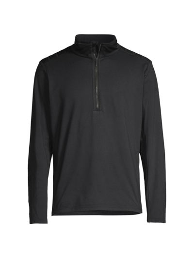 Shop Head Sportswear Men's Marty Half-zip Sweatshirt In Black