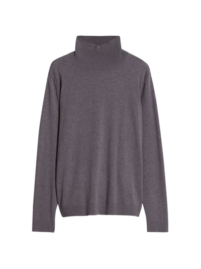 Shop Weekend Max Mara Women's Kiku Knit Turtleneck Sweater In Dark Grey