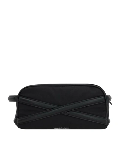Shop Alexander Mcqueen Mcqueen Shoulder Bags In Black