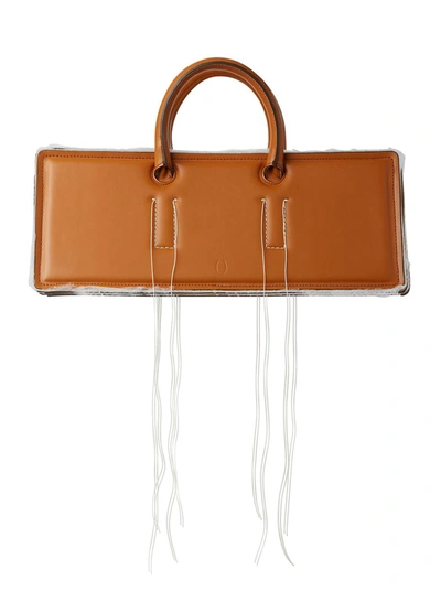 Shop Dentro Handbag In Brown