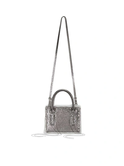 Shop Dentro Handbag In Grey