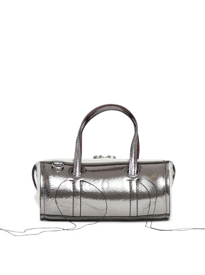 Shop Dentro Handbag In Grey