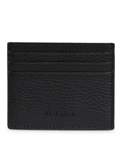 Shop Kiton Credit Card Case In Black