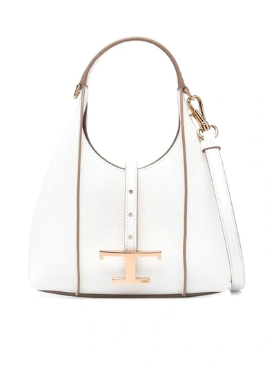 Shop Tod's Shoulder Bags In White