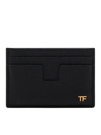 Shop Tom Ford Credit Card Case In Black
