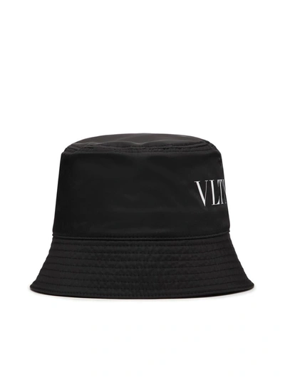 Shop Valentino Garavani Hat In Black