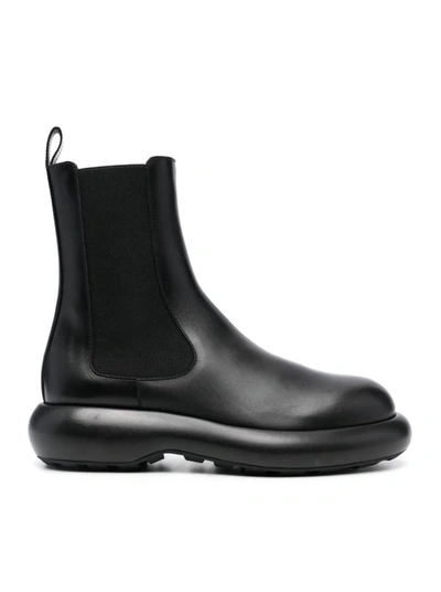 Shop Jil Sander Boots Shoes In Black